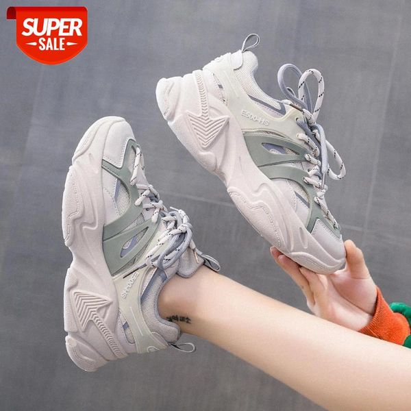 

new women autumn sneakers ladies platform vulcanized shoes walking lace-up comforable casual sheos tenis feminino zapatos muje #yr86