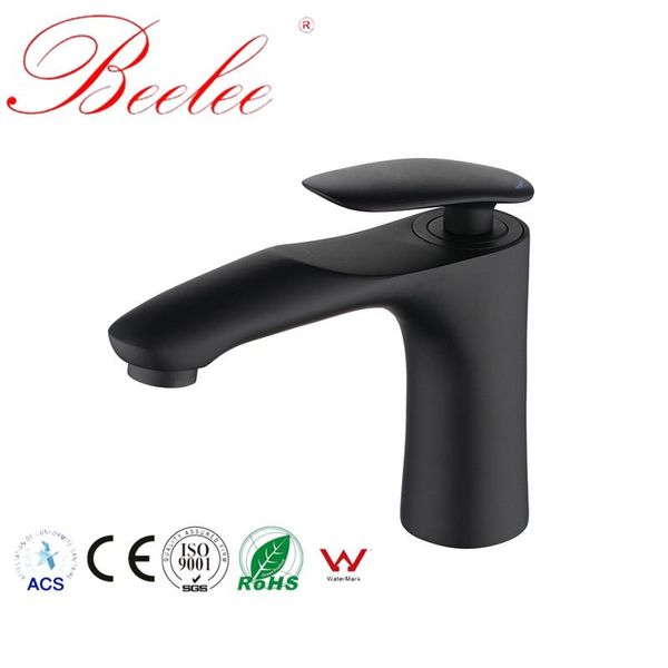 

bathroom sink faucets beelee basin faucet conteporary single hole black tap copper and cold water for lavatory el