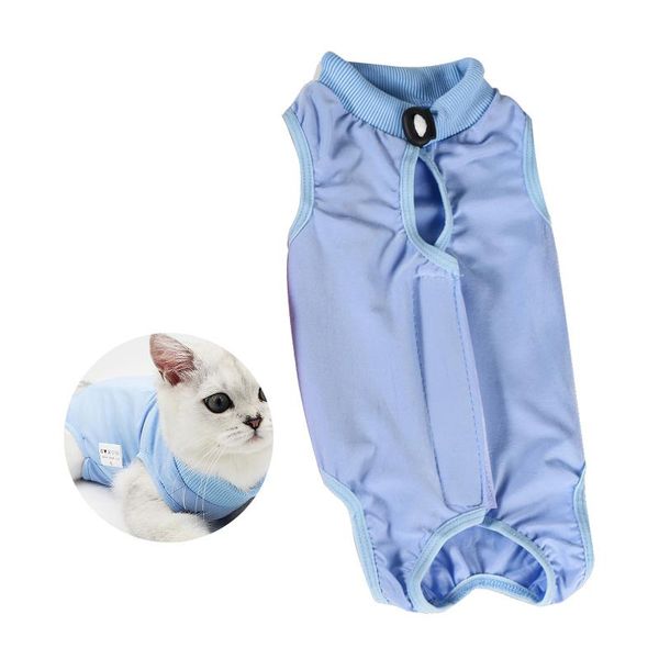 

cat costumes breathable cats weaning suit pet anti-licking sterilization after recovery care clothes