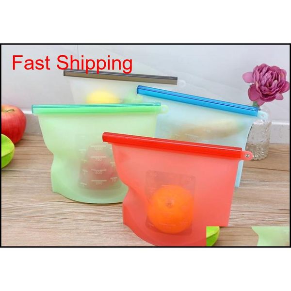 

reusable grocery sile food bags fresh lunch bag sandwich snack liquid er bags airtight seal vegetable f jllmhh bdesybag