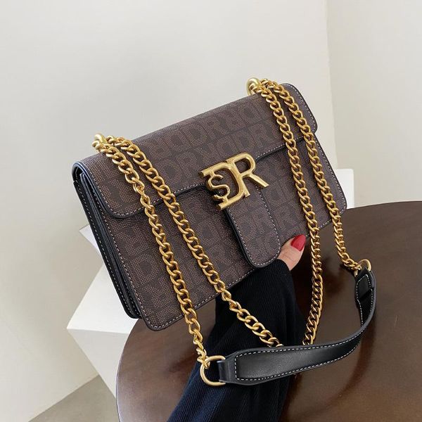 

shoulder bags luxury female 2021 fashion simple and versatile trendy brand single bag crossbody chain