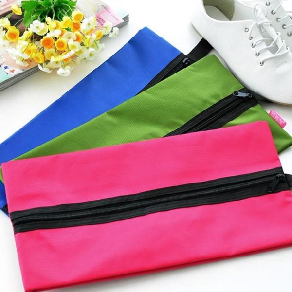 

storage bags outdoor nylon waterproof shoe bag travel foldable drawstring