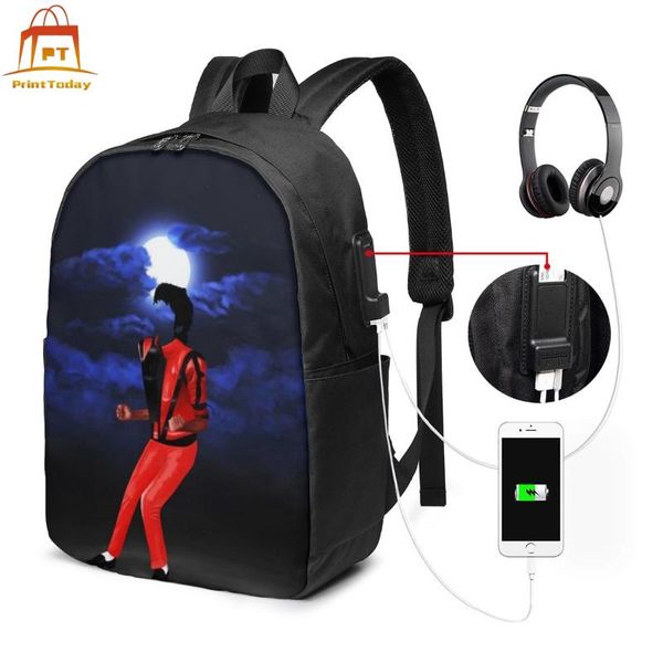 

backpack thriller backpacks teenage trend bag multifunction men's - women's school bags
