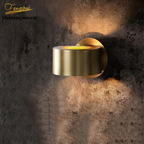

modern led wall lamps nordic industrial gold wall lamp stairs corridor sconce lamps bedside bedroom decor light fxture