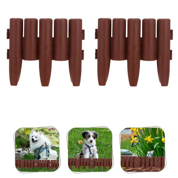 

fencing, trellis & gates 5pcs decorative fences scene fence ornaments decors