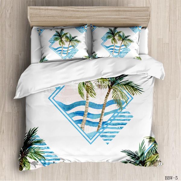 

bedding sets flower plant home textile bedroom decoration set american/european/uk size quilt case pillowcase linen children