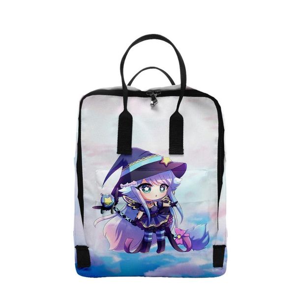 

backpack gacha life 3d print fashion oxford shoulder bags school for teens girls travel tote bag backpacking