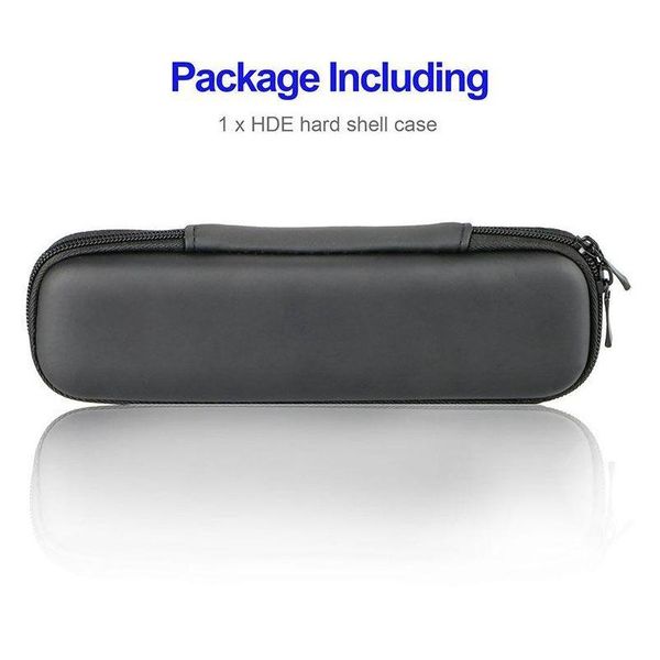 

black pen case portable eva hard shell pen holder office stationery case pouch earphone makeup jllxva lucky2005
