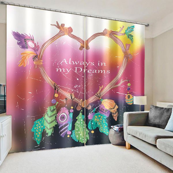 

luxury 3d window curtains living room wedding bedroom heart curtains 3d window curtains for living room