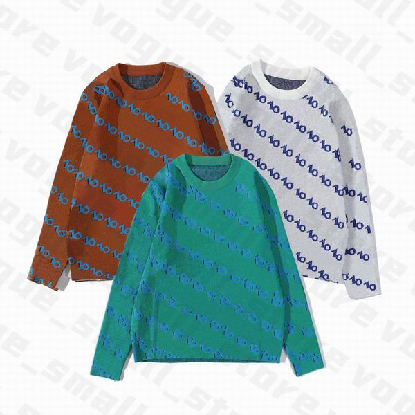 

20ss new brand mens designers sweaters winter mens sweater pull jacke knitted low neck men sweater veste giacca, White;black