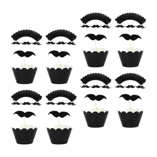 

other festive & party supplies 1 set/48pcs graduation cupcake wrapper and ers set diy insert cake linner picks decorating par