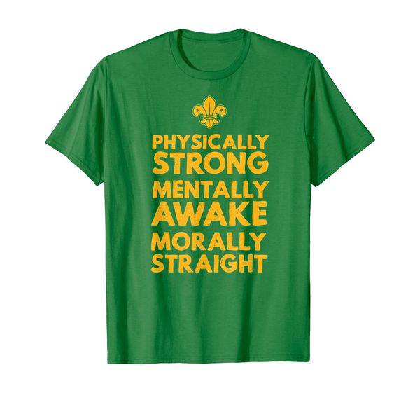 

scout oath scout scouting member supporter t-shirt t-shirt, White;black