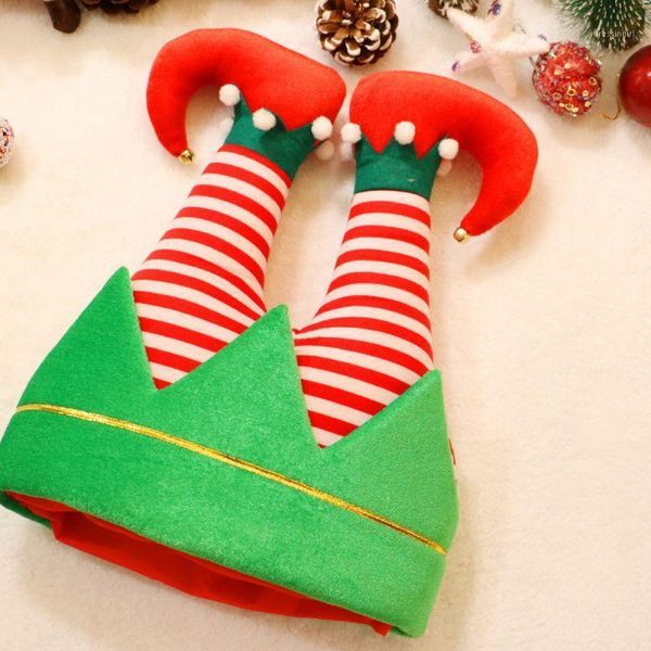 

christmas decorations soft plush clown pants legs children hat xmas gifts supplies