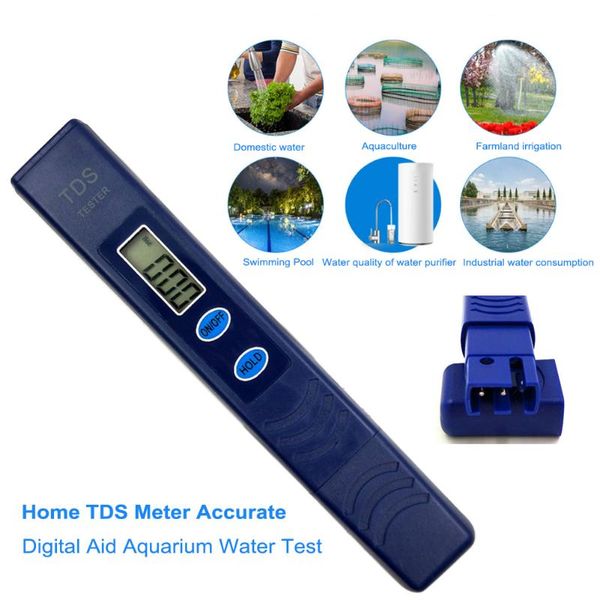 

meters aquarium lcd display waterproof water test accurate professional tds meter digital aid tester pen home auto off measuring tool