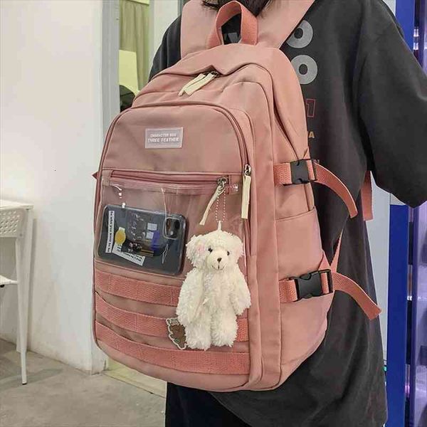 

womens travel backpack college wind backpacks fashion wild multifunctional ita school bag campus oxford cloth