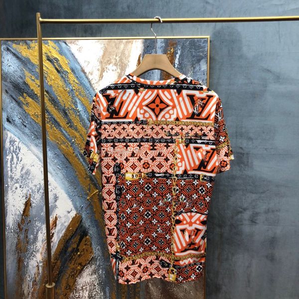 

mens stylist t shirt friends men women leisure sports short sleeve black white orange please contact customer service 527