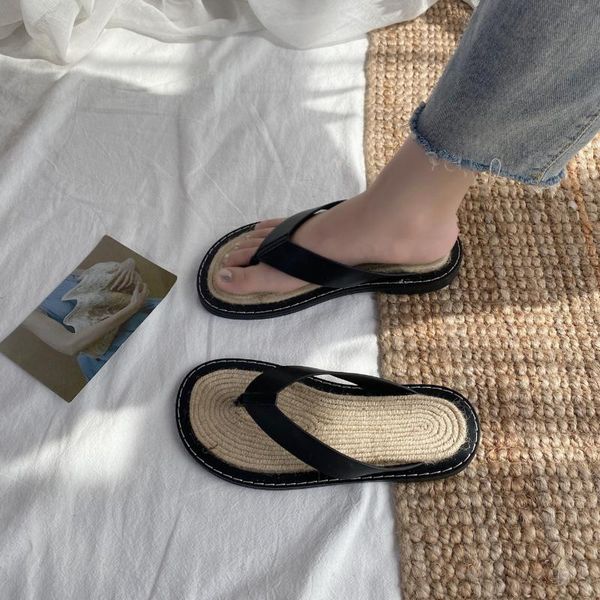 

slippers 2021 fashion beach shoes ladies slides women designer woman brand, Black