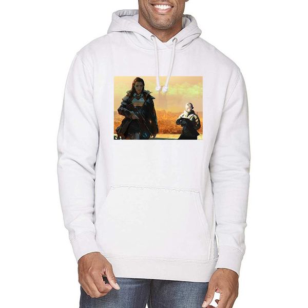 

men's hoodies & sweatshirts 2021 game print hoodie harajuku streetwear men women fashion pullover clothes big size maziao, Black