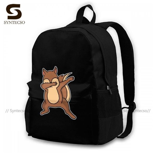 

flying squirrel backpacks cycling male big backpack novelty polyester bags