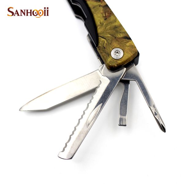 

portable folding pliers knife outdoor sport camping survival multi tools gadgets zm56