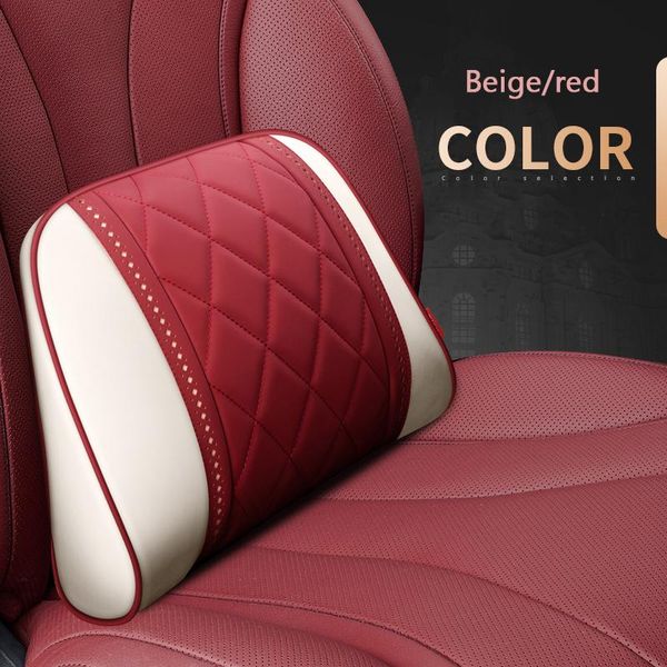 

seat cushions memory foam lumbar support pillow for car - mid/lower back cushion seat, office chair, recliner etc. (black)