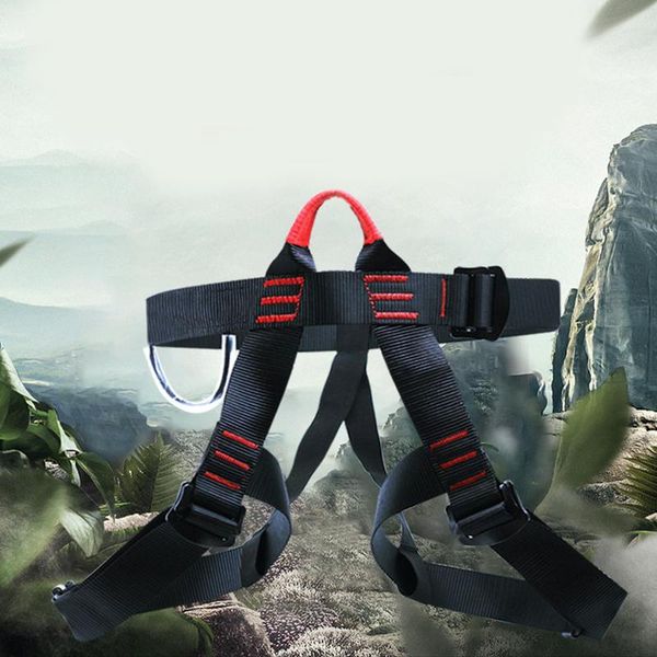

cords, slings and webbing outdoor sports belt rock climbing harness waist support professional half body safety aerial survival equipment202