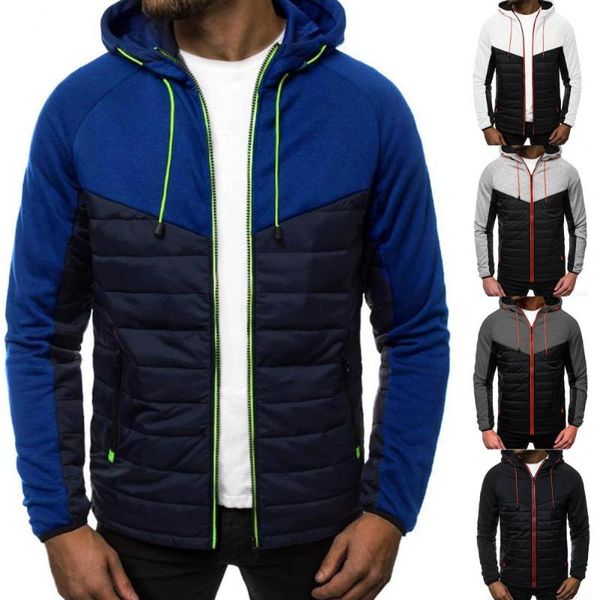 

men's jackets men jacket casual thickened filled cotton sweatshirt streetwear, Black;brown