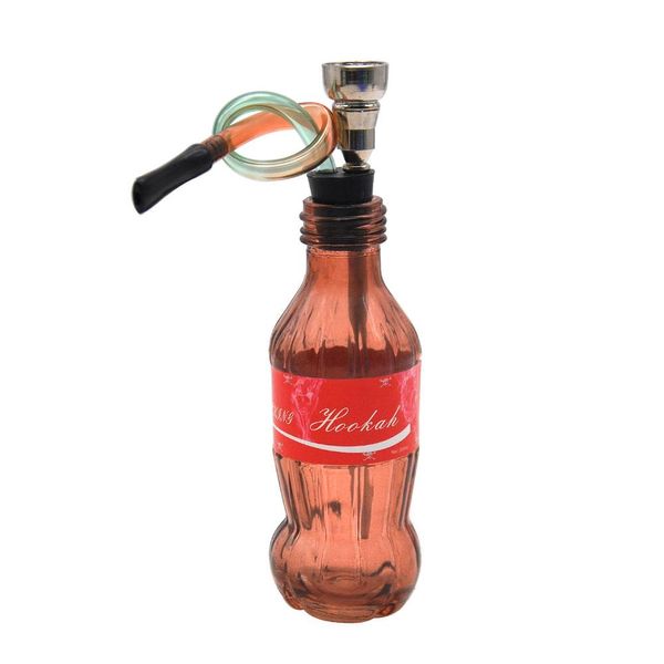 Tubos exclusivos Creative Coca-Cola Sprite Garrafas Removíveis Fácil de Limpeza Tubulação de Água Burner Burner Tabaco Fumar Uso