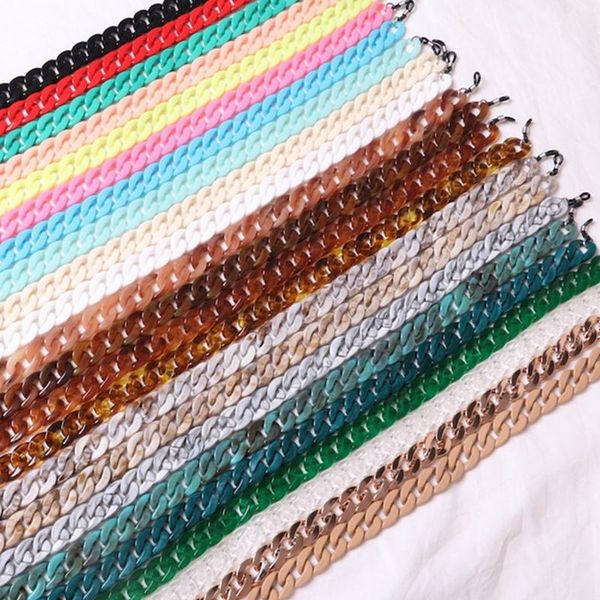 

sunglasses cases & bags 70cm finished glasses acrylic chains cord fashion designs style eyewear lanyard strap necklace reading eyeglass acce