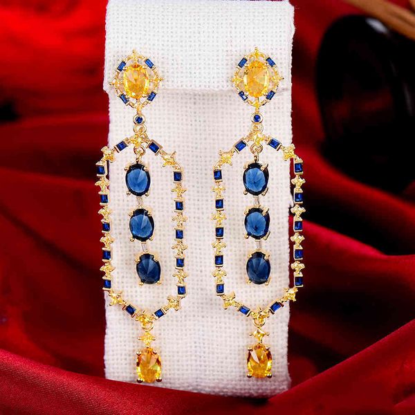 

missvikki romantic boho sweet pendant earrings for women bridal wedding party jewelry bohemia style accessories, Silver