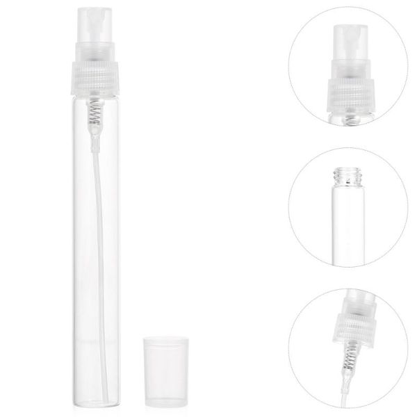 

storage bottles & jars 20 pcs reusable sub glass sample practical perfume