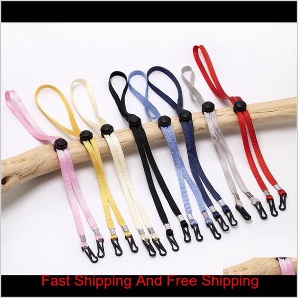 

adjustable face mask lanyard handy convenient holder rope anti-lost anti-drop mask hanging neck rope qylrpj bwkf