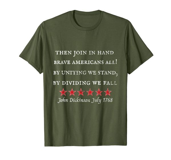 

Revolutionary War United We Stand Divided We fall t shirt, Mainly pictures