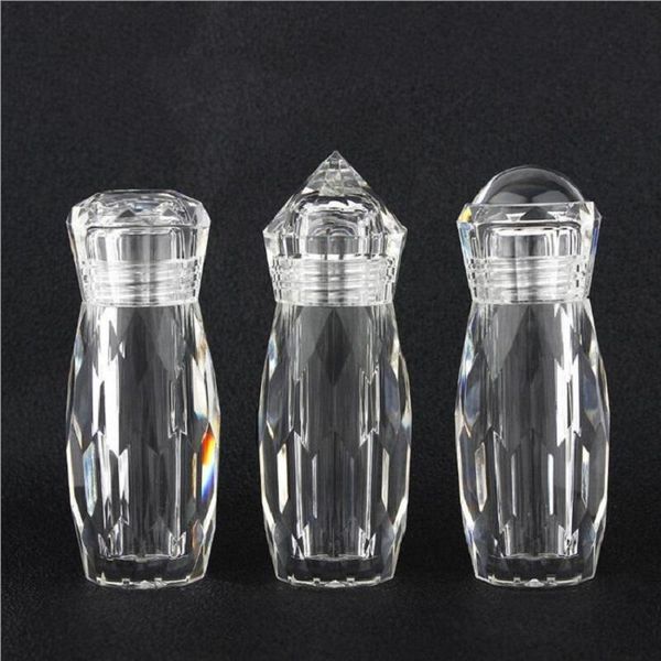 

storage bottles & jars 5g empty cosmetic transparent eyeshadow powder packing container small nail decorations glitter bottle diamond cap