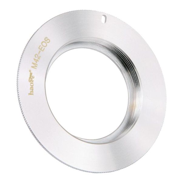

lens adapters & mounts haoge adapter for m42 42mm screw mount to eos rebel 80d 70d 60d 50d 550d 500d 5d 5ds 7d ef efs camera