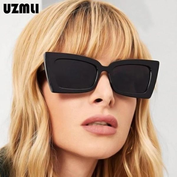 

sunglasses vintage rectangle butterfly women brand designer sun glasses retro black metal hinge men eyewear driver outdoor uv400, White;black