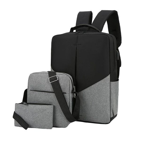 

new personalized usb computer backpack leisure large space business backpack