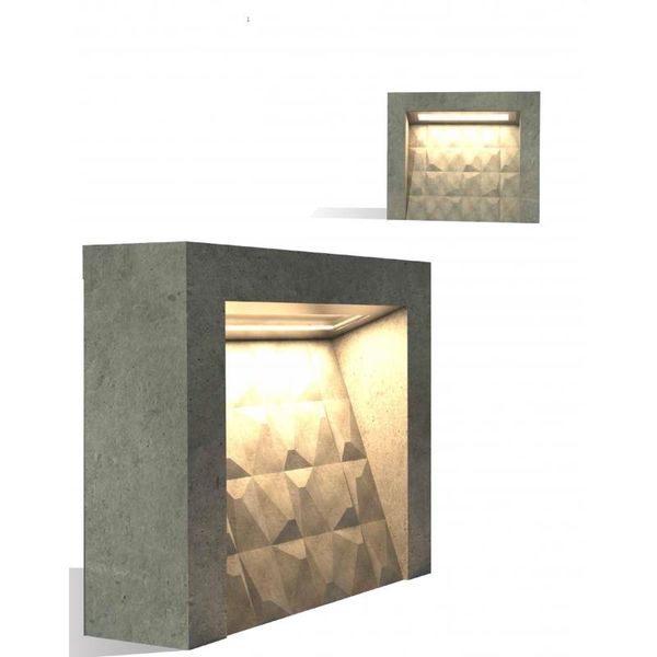 

sirrac waqi led bollard landscape part light modern custom design garden lawn lamp waterproof outdoor pillar concrete lighting