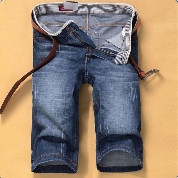 

summer new casual teenager denim shorts men slim straight men cargo shorts bermuda homme male fashion washed jeans, White;black