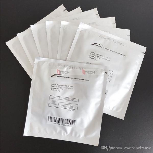 

wholesale 60g 70g 110g anti-e gel pad antie membrane for fat cold slimming body wraps weight loss treatment 2021 ship