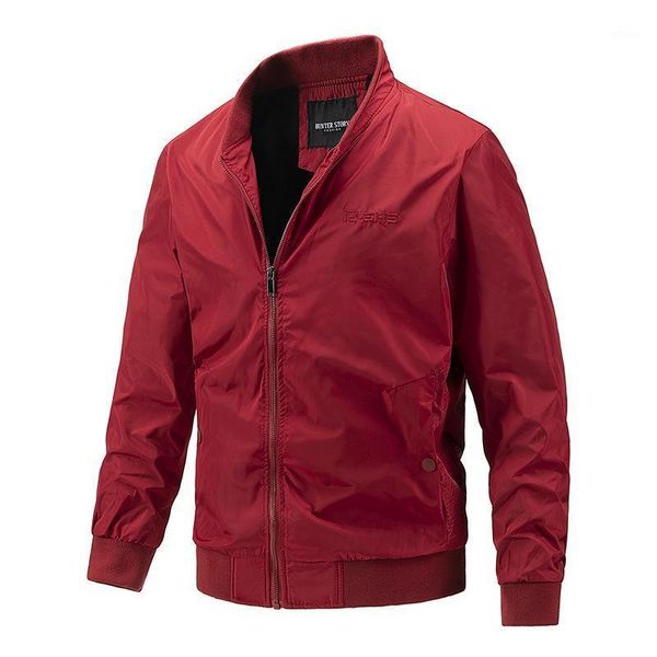 

men's jackets jacket 2021 clothing slim tooling casual solid color man coats fashionable vintage motor for parkas, Black;brown