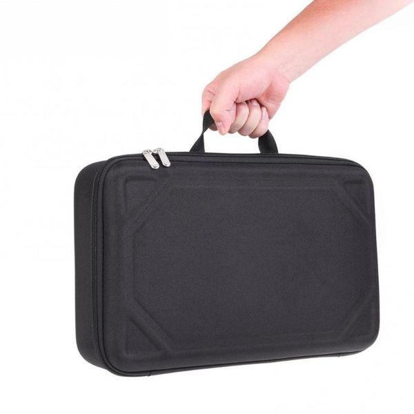 

fishing accessories square eva fish wheel tool storage box bag pouch tackle