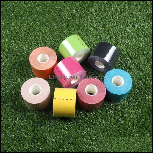 

aessories equipments fitness supplies & outdoors muscle tape athlete use special sports paste elastic internal effect patch mti color cotton