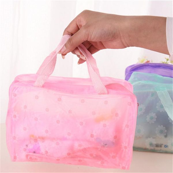 

storage bags 1pc waterproof portable makeup bag for holiday cosmetic toiletry travel wash toothbrush pouch blanket containers