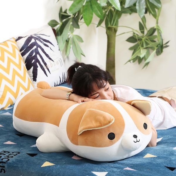

pillow kirky dog cute big bed nap doll plush toy birthday present girl body kawaii office chair car cushion