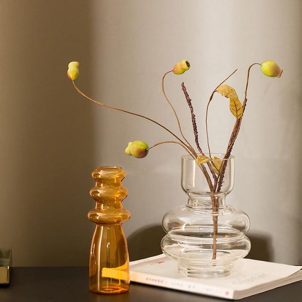

vases glass for flowers decorative table vase decoration bottle dried hydroponic tableterrarium home ornaments