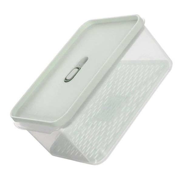 

1pc 1.4l fridge fresh box durable preservation box kitchen storage