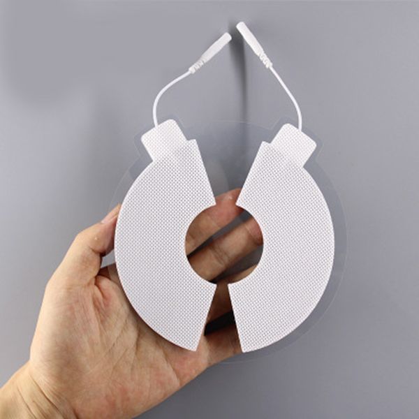 

electrode pads non-woven fabric self adhesive breast massage pads for physiotherapy machine can csv