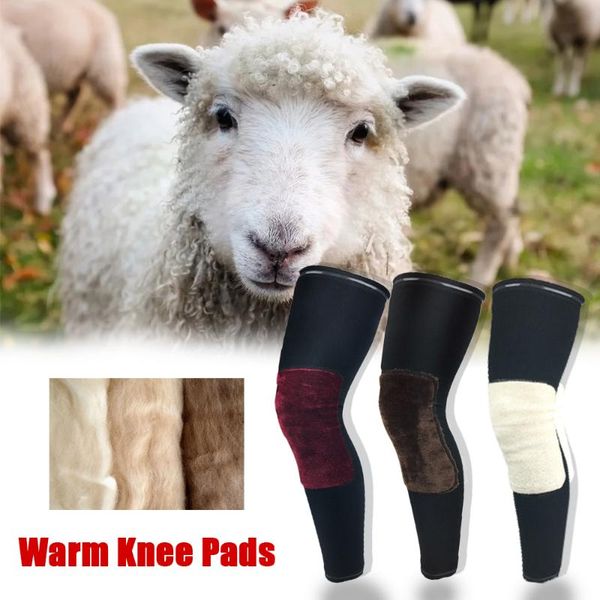 

elbow & knee pads cashmere long leg sleeve sports fitness calf guard pad anti-uv running cycling warmers, Black;gray