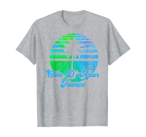 

cote d'azur - nice, st. tropez, cannes, france souvenir t-shirt, White;black
